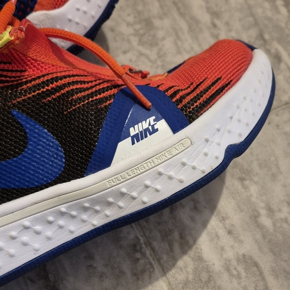 Nike Kids Sneakers in Vibrant Red and Blue - Picture 8 of 10